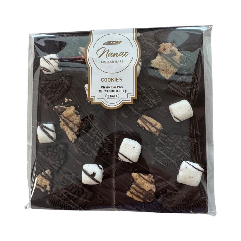 NANAO Chocolate Bar Cookies 4.25Oz