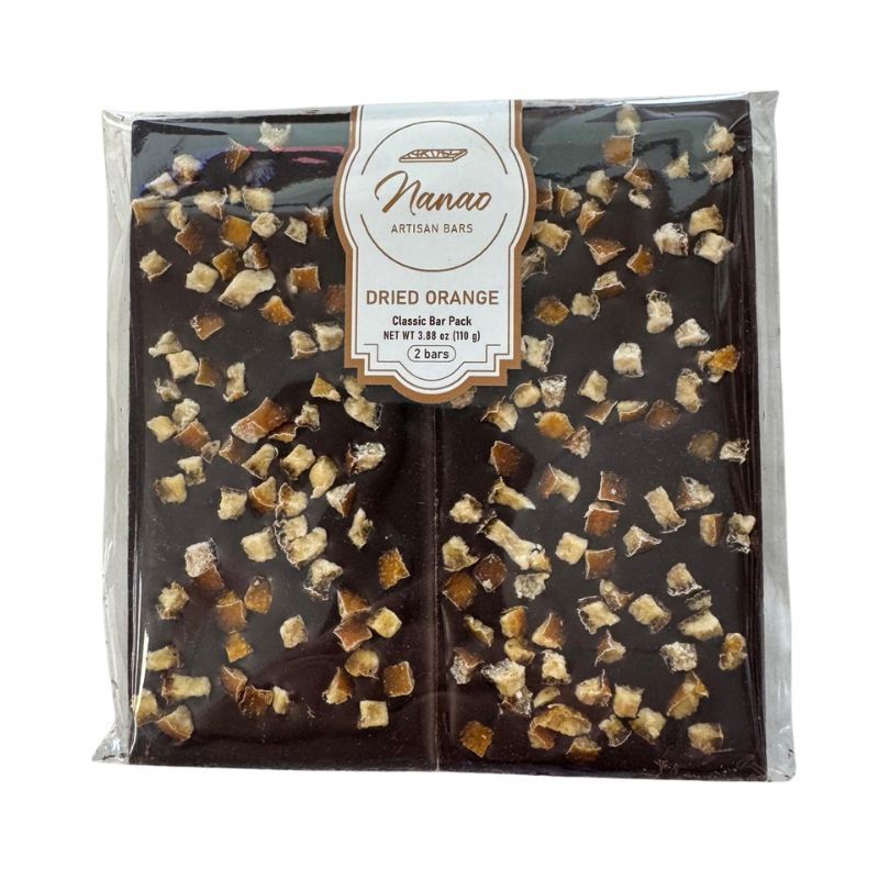 NANAO Chocolate Bar Orange 4.25Oz