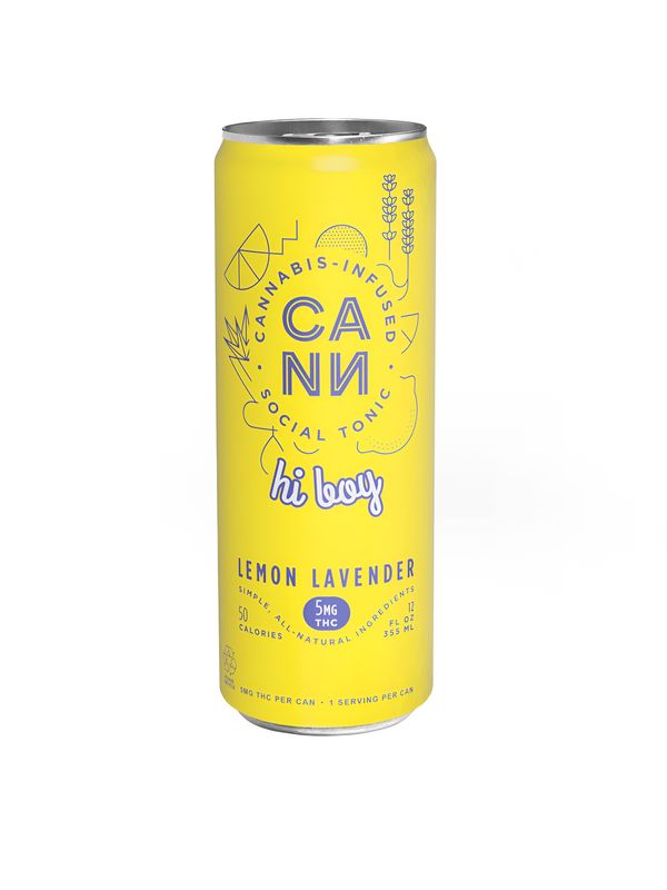 CANN Lemon Lavender Hi Boy 5mg THC 4 Pack