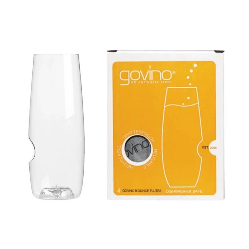 GOVINO Champagne Glasses 4 Pack