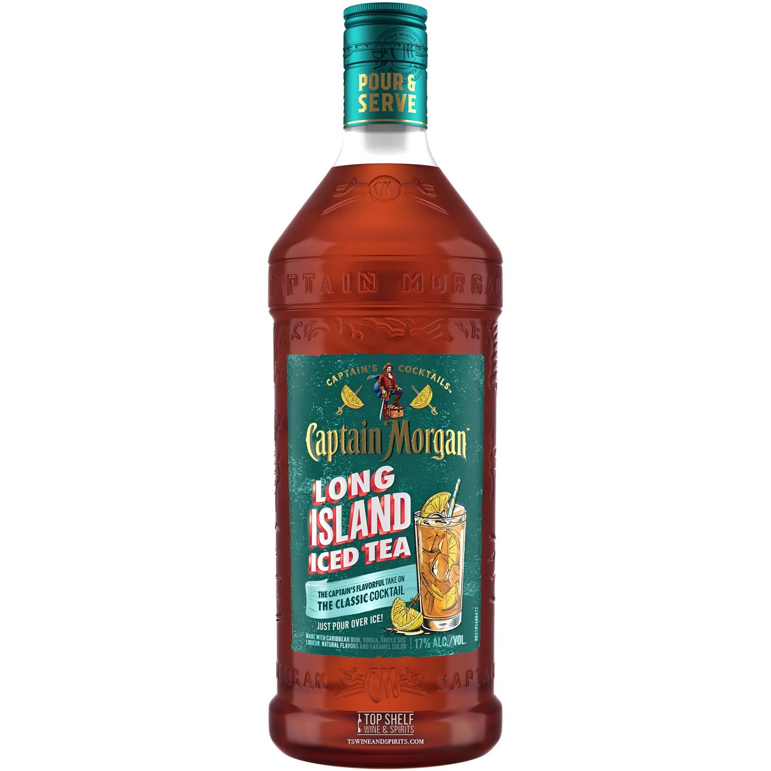 CAPTAIN MORGAN Cocktail Long Island Ice Tea 1.75 L