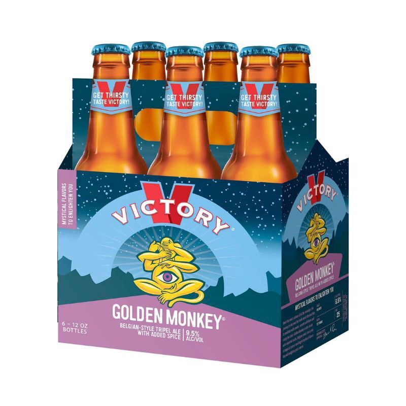 VICTORY Golden Monkey 6 Pack 12 oz Bottle