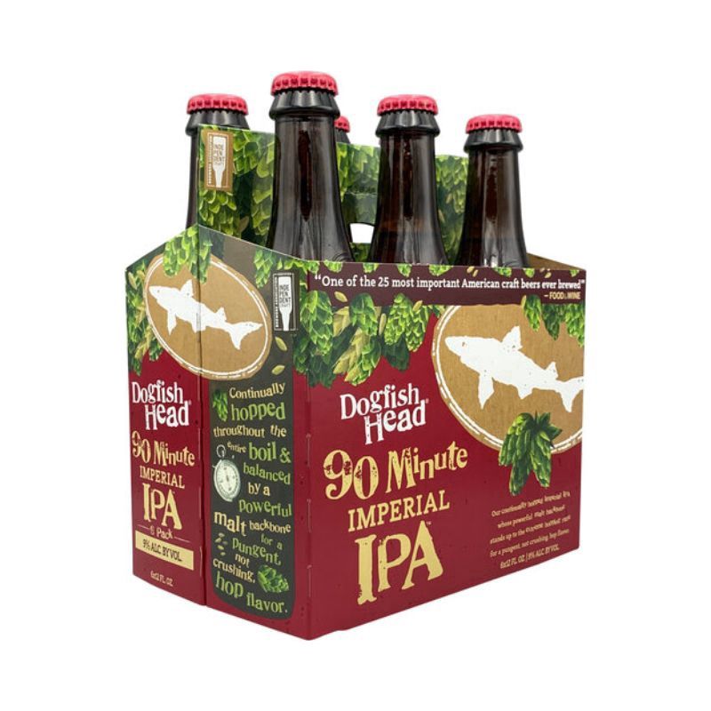 DOGFISH Head 90 Minute Ipa 6 Pack 12 oz Bottles