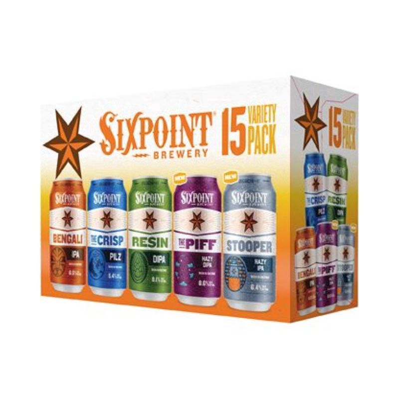SIXPOINT Higher Volume 15Pk 12 oz Cans