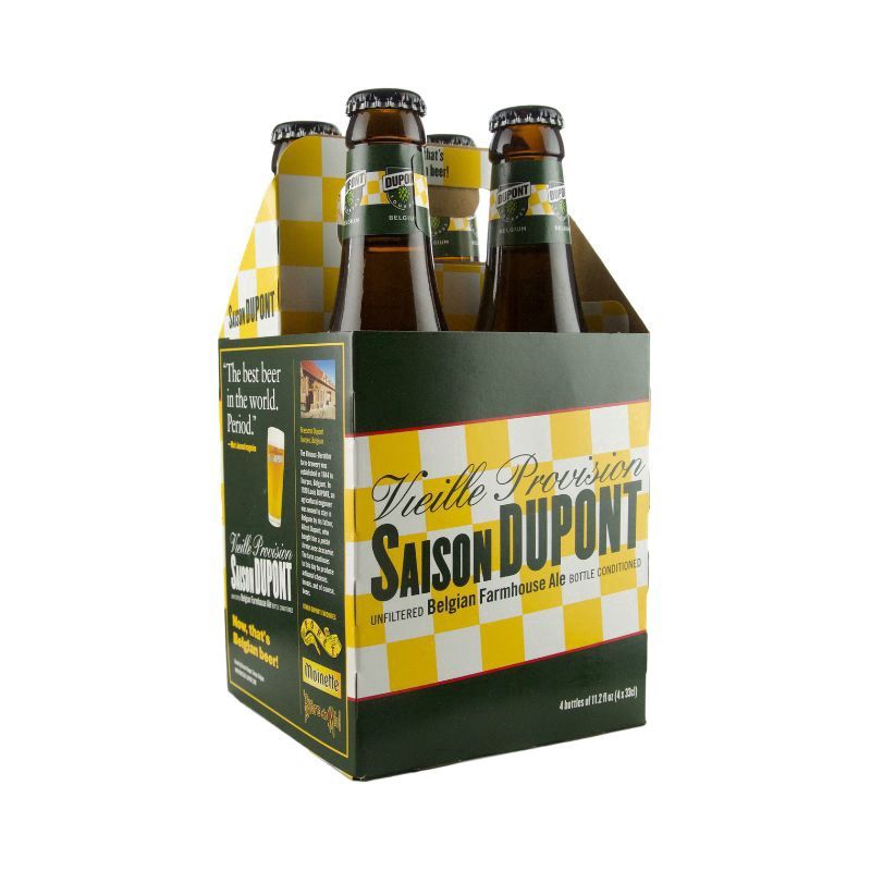 DUPONT SAISON Farmhouse 4 Pack 11.2Oz Bottles
