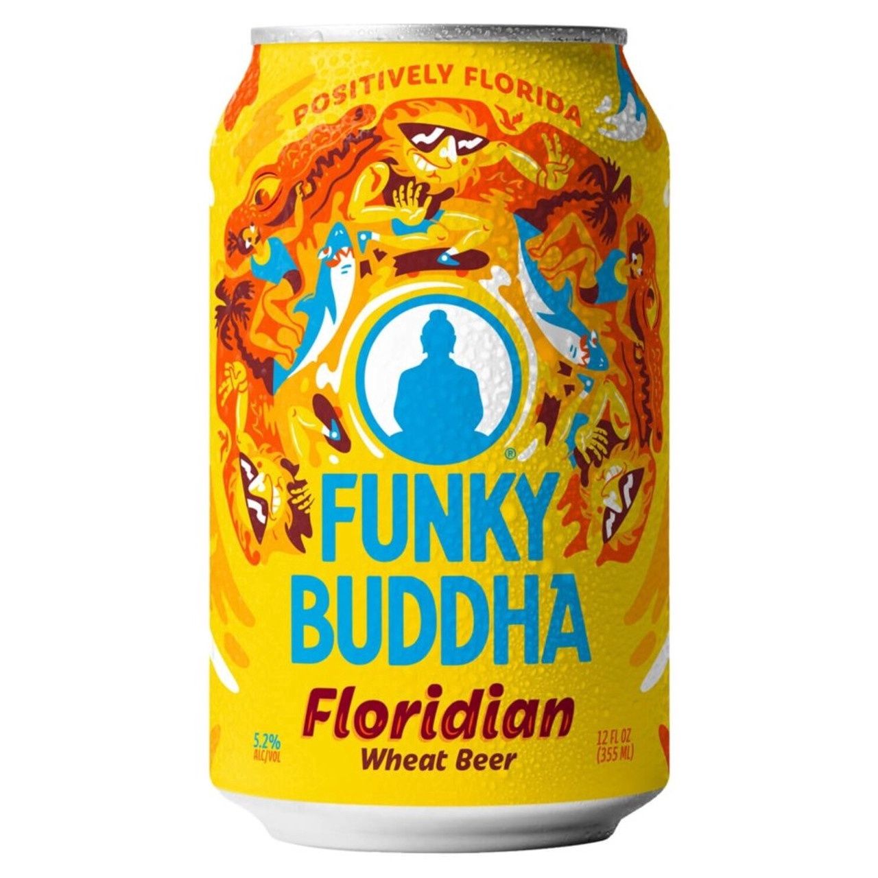 FUNKY BUDDHA Floridian Wheat Beer 12 oz