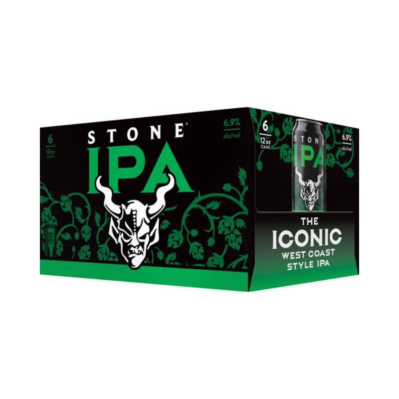 STONE Brewing Ipa 6 Pack 12 oz Cans