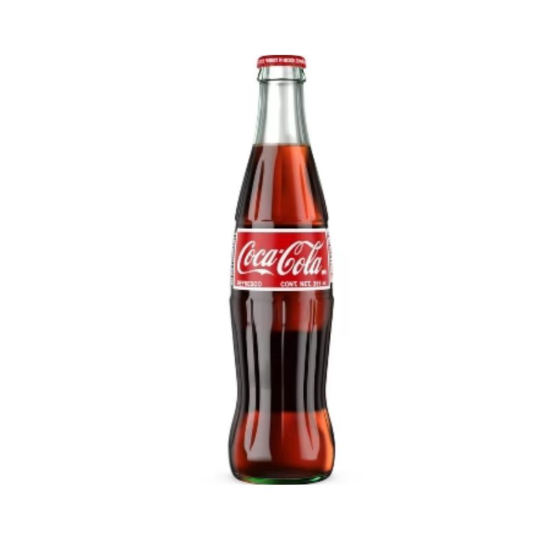 COKE 12 oz Glass Bottle