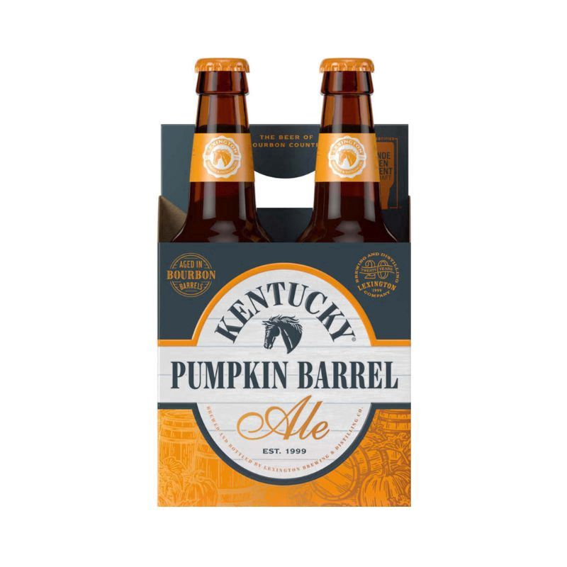 LB KENTUCKY Pumpkin Barrel Ale 4 Pack 12 oz Bottles