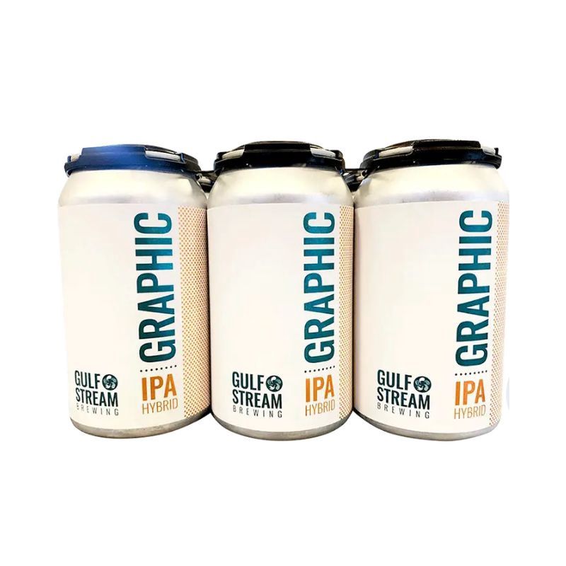 GULF STREAM Grafic Ipa 6 Pack 12 oz Cans