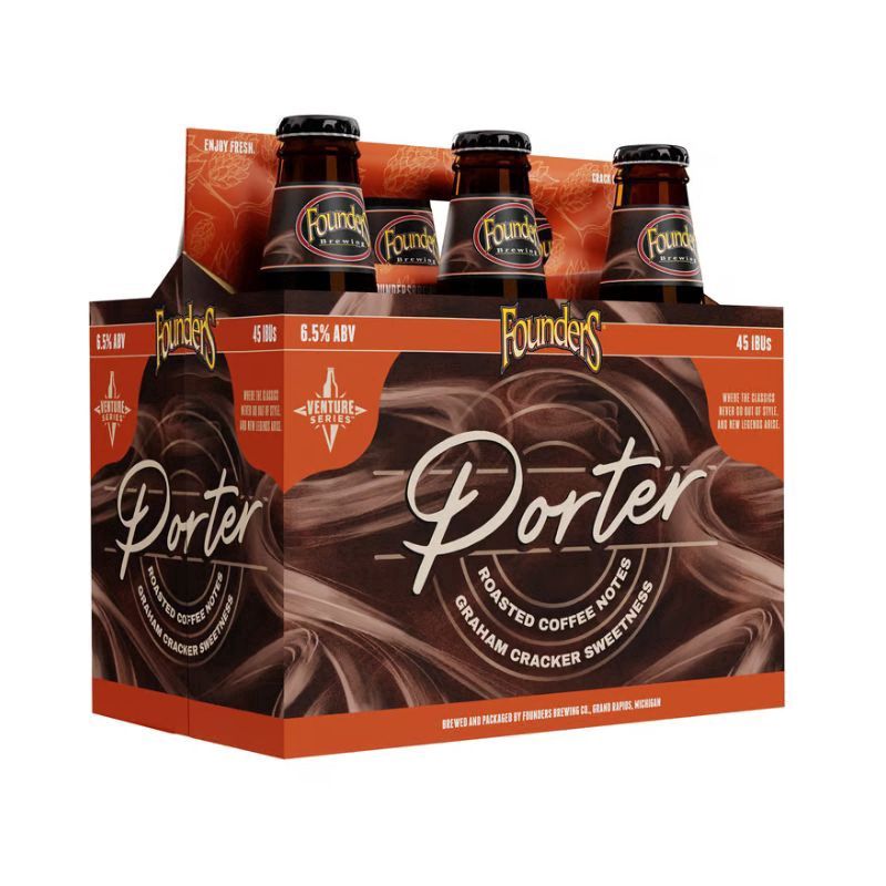 FOUNDERS Porter 6 Pack 12 oz Btl