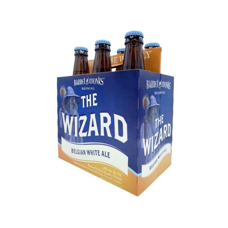 BARREL OF MONKS Wizard 6 Pack Bottles 12 oz