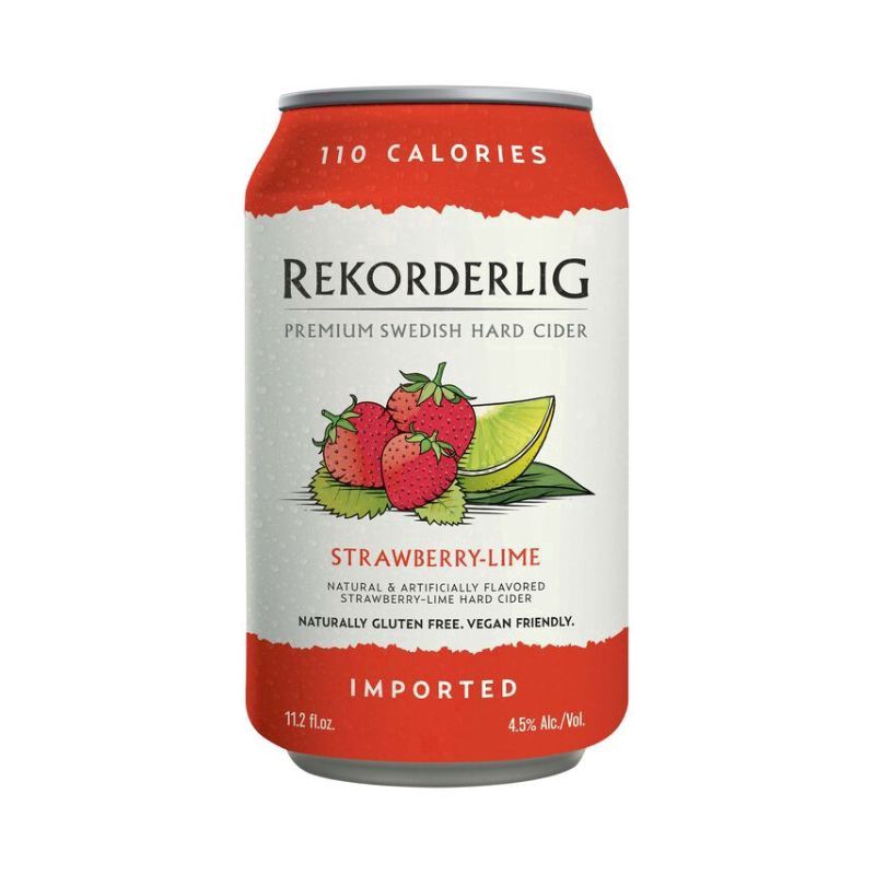 REKORDERLIG Strawberry Lime 4 Pack 12 oz Cans