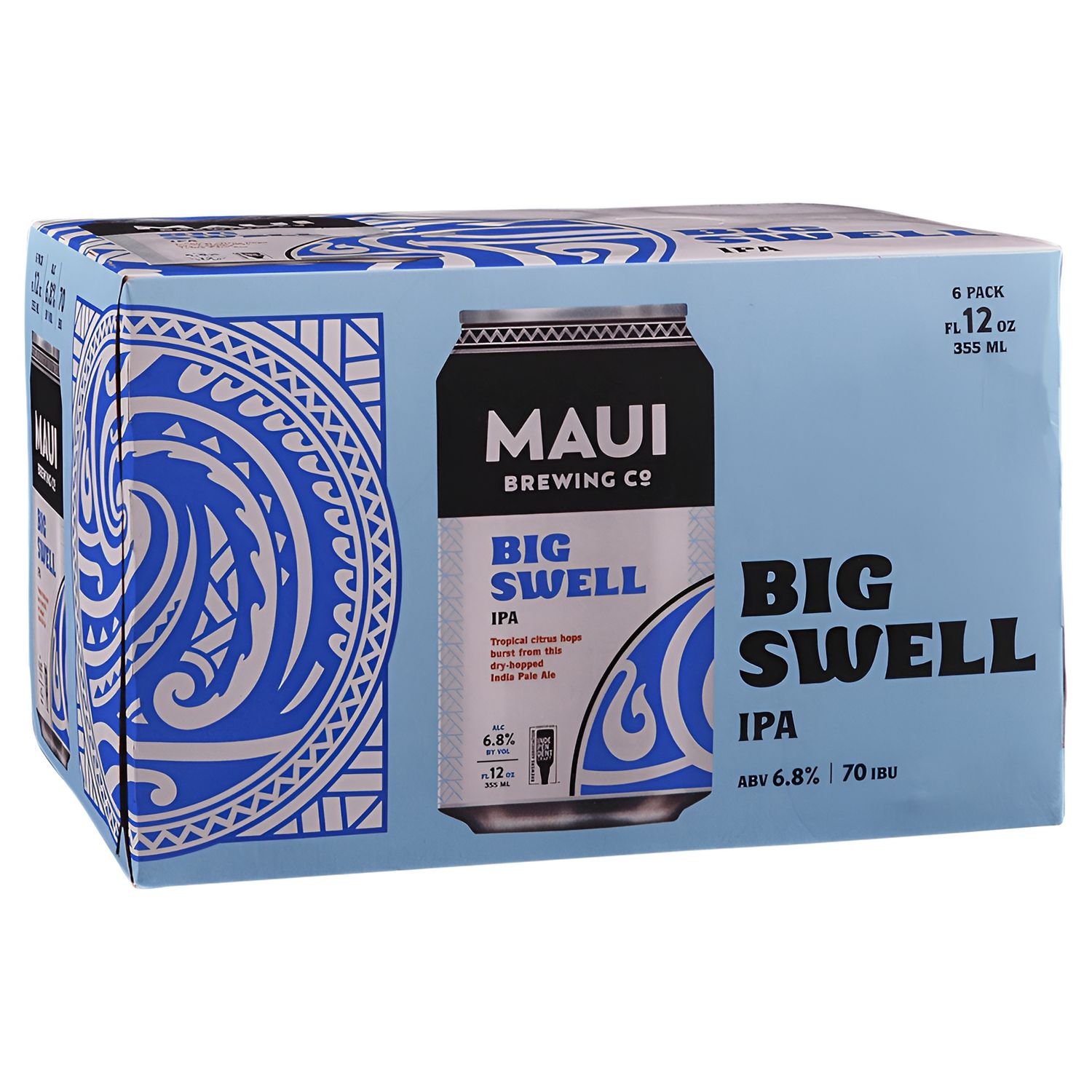 MAUI Big Swell Ipa 6 Pack 12 oz