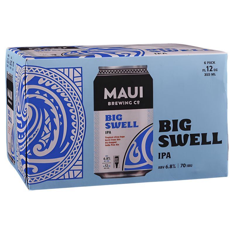 MAUI Big Swell Ipa 6 Pack 12 oz
