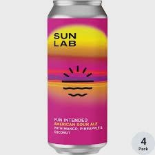 SUN LAB Sun Sour 4 Pack 16 oz Cans