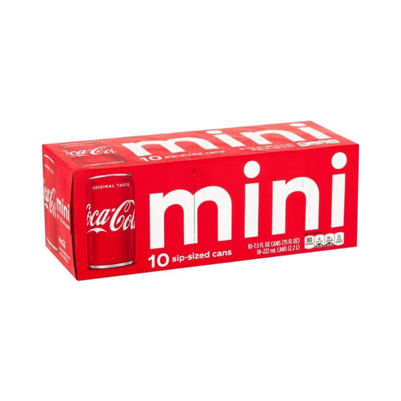 COKE 7.5 oz Mini Cans