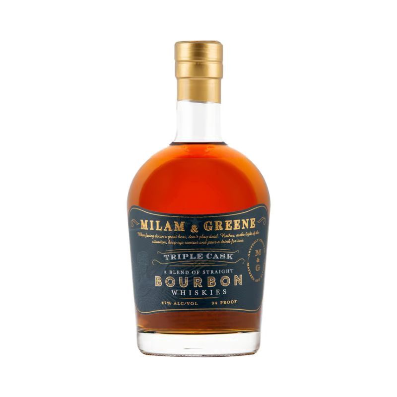 MILAM AND GREENE Triple Cask Bourbon 750 ml