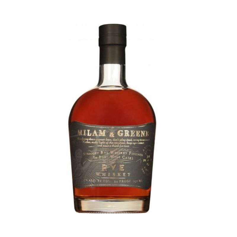 MILAM AND GREENE Port Cask Rye 750 ml