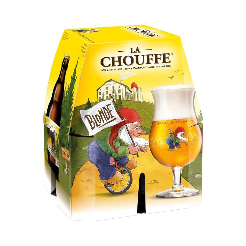 LA CHOUFFE 4 Pack 11.2Oz Bottles