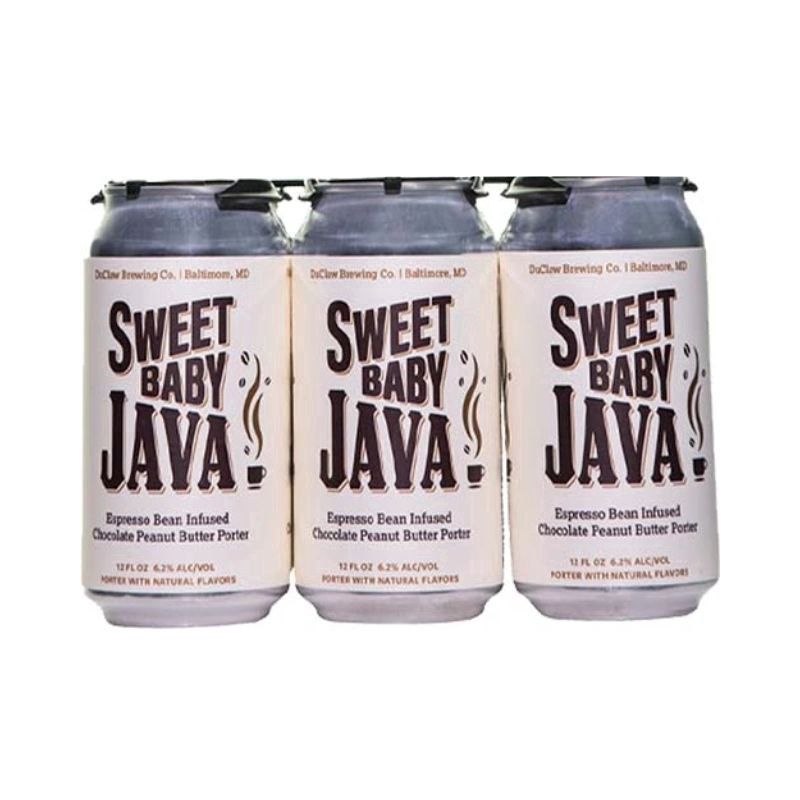 DUCLAW Sweet Baby Java 6 Pack 12 oz Can