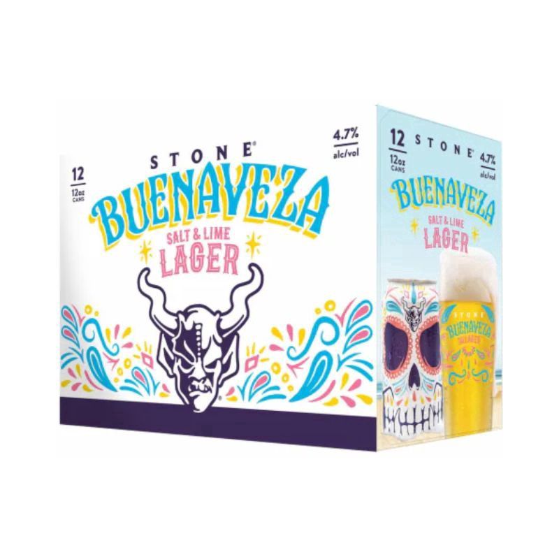 STONE Brewing Buenaveza Salt &amp; Lime 6 Pack 12 oz Cans