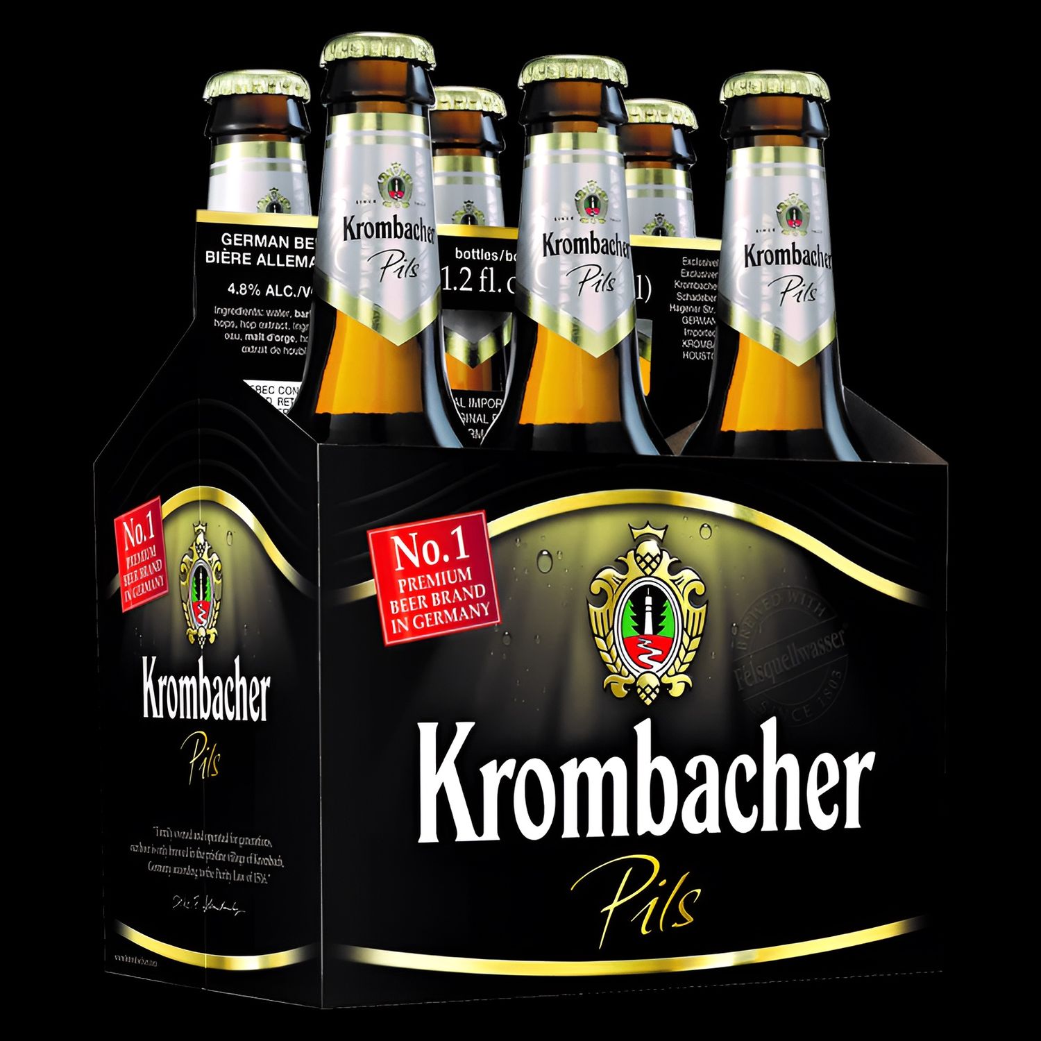 KROMBACHER Pils 6 Pack 12 oz Bottles