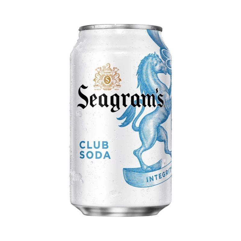 SEAGRAMS Club Soda 12 oz Can