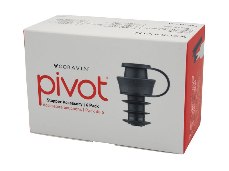 CORAVIN PIVOT Stoppers 6Pk