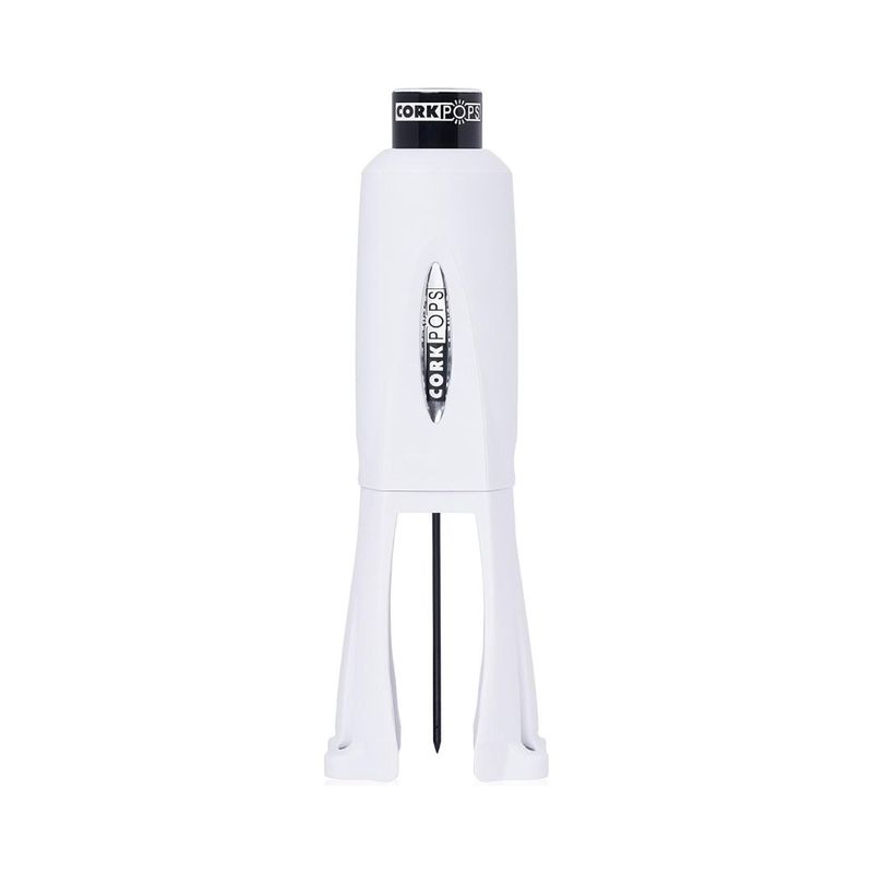 CORKPOPS Wine Opener White