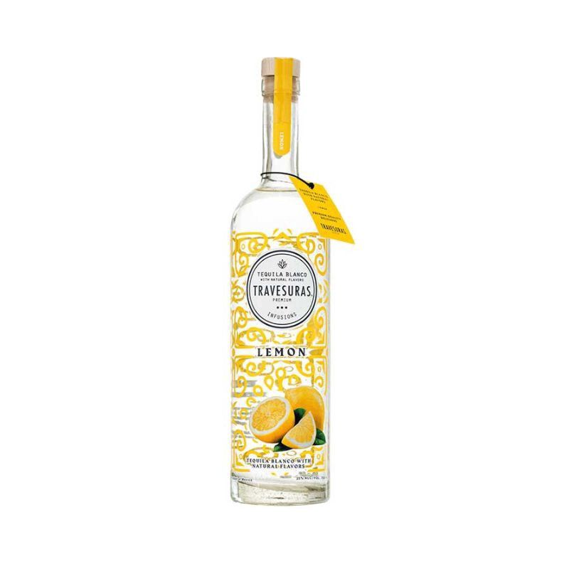TRAVESURAS Tequila Lemon 750 ml (D*)