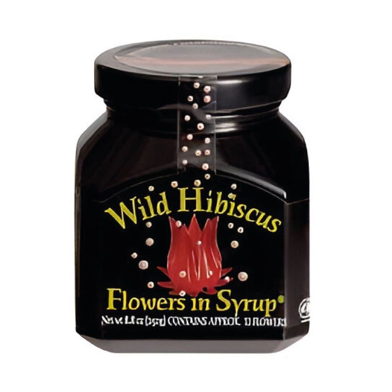 WILD Hibiscus FLOWERS In Syrup (D*)