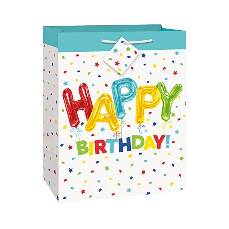 HAPPY BIRTHDAY Gift bag 2 Bottle (D*)