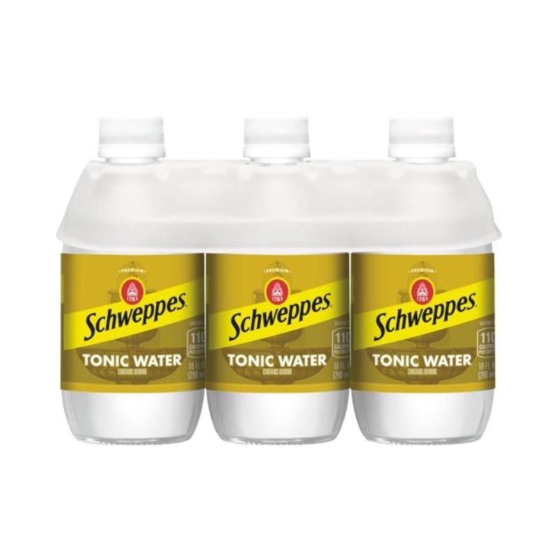 SCHWEPPES Tonic Water 6 Pack 10 oz Bottles
