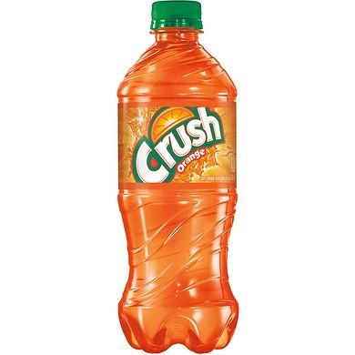 CRUSH Orange Soda Bottle 20oz