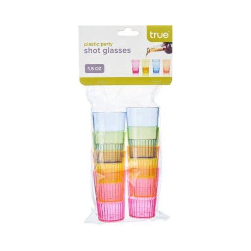 TRUE Hotshots Plastic Shot Glasses Asst