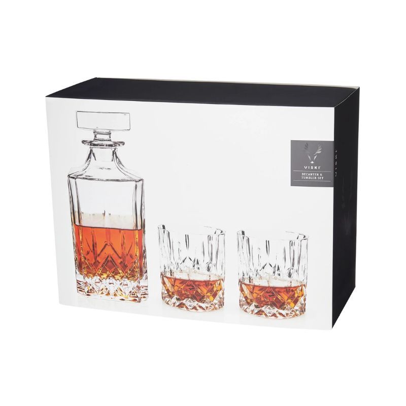 TRUE Admiral Liquor Dencanter &amp; TumBlancer Set