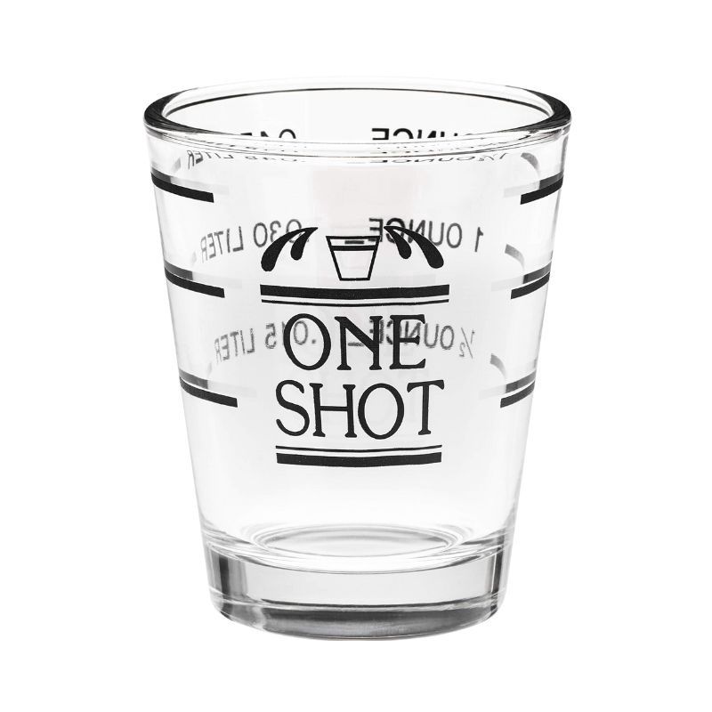 TRUE Bullseye Measured Shot Glass