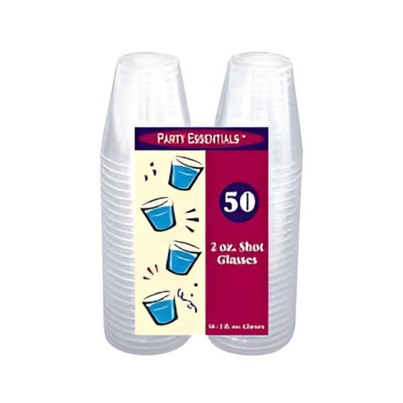 CLEAR SHOT Glasses 50 pieces