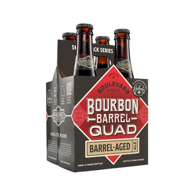 BOULEVARD Bourbon Barrel Quad 4 Pack 12 oz Bottles