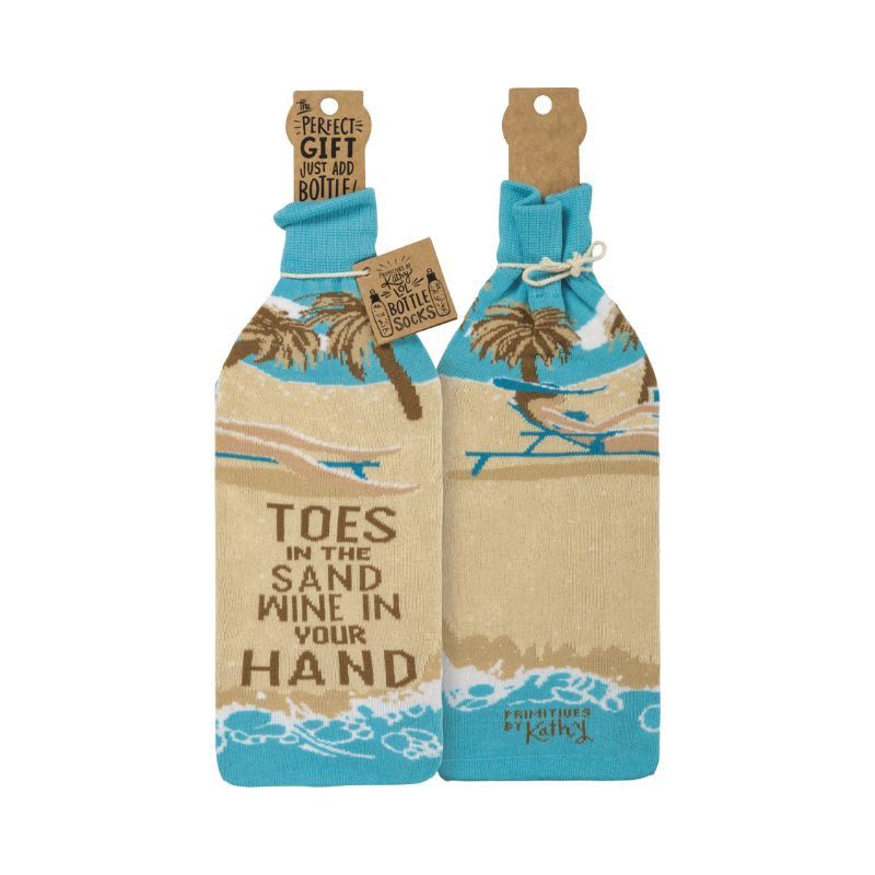 TOES IN THE SAND 1Bottle Gift Bag (D*)