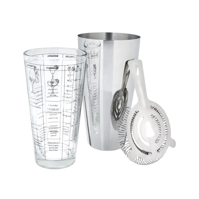 TRUE 3 Piece Barware Set