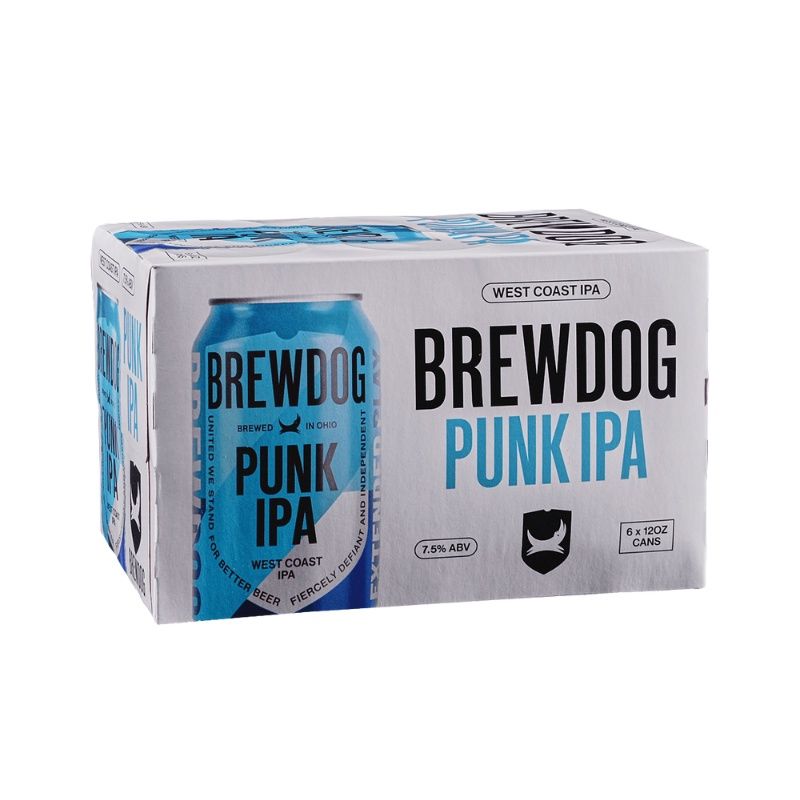 BREW DOG Punk Ipa 6 Pack 12 oz Cans