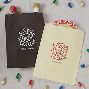 LETS GET Lit 1 Btl Bag Wrap Art