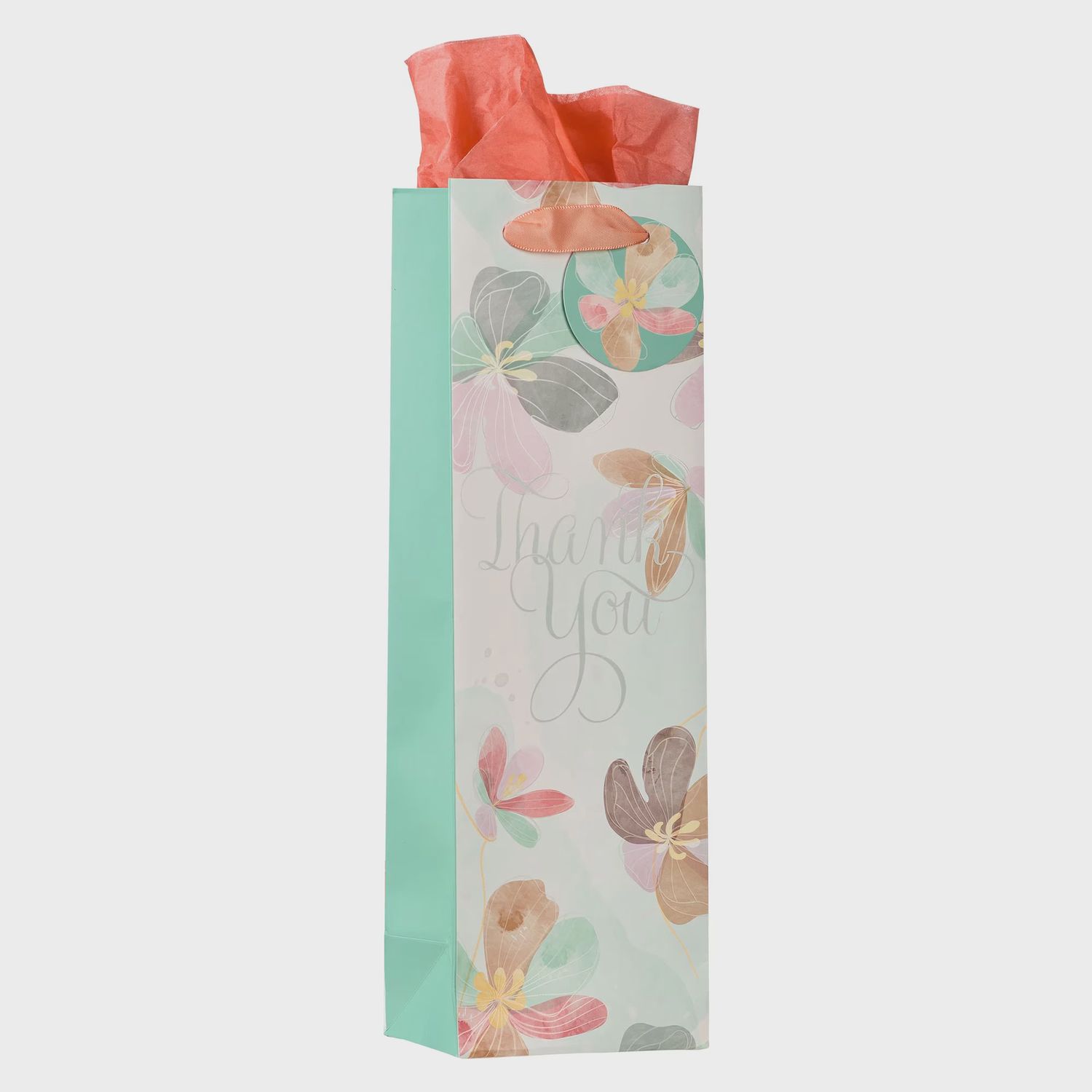 THANK YOU 1Bottle Gift Bag (D*)