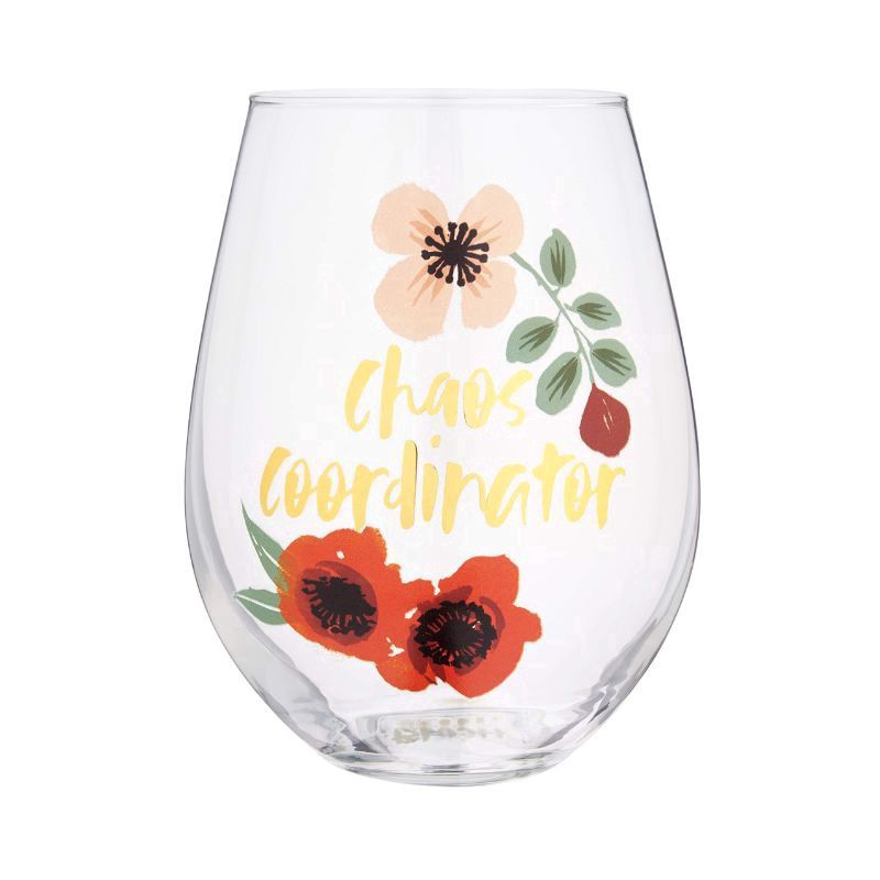 TRUE Chaos Coordinator Stemless Wine Glass