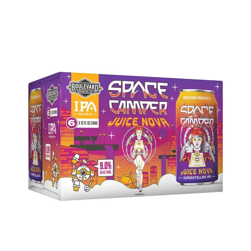 BOULEVARD Space Camper Juice Nova 6 Pack 12 oz