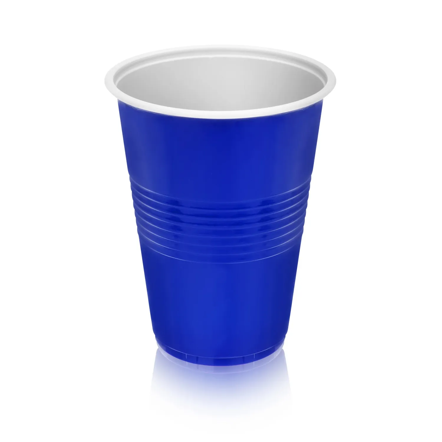 BRAVA Plastic Bleu Cups 18oz  50pk