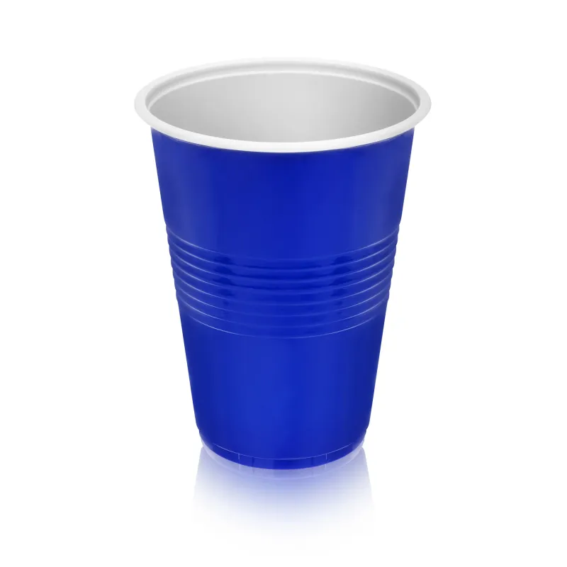 BRAVA Plastic Bleu Cups 18oz  50pk