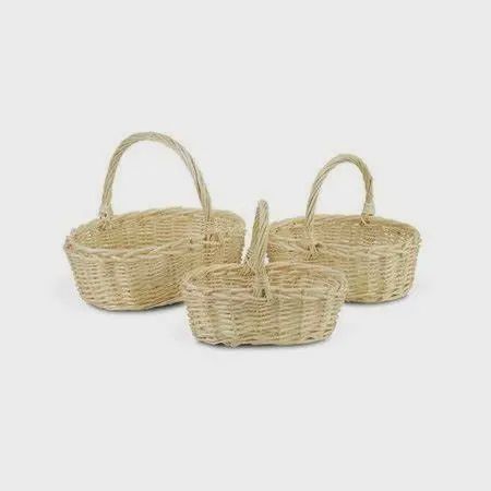 WILLOW OVAL Nat Braid Handle Sm 892023Sl